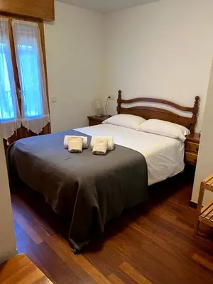 Cama o camas de una habitación en Casa Damián del Baile Casas Rurales