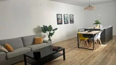 Zona de estar de Apartamento en el centro de Pamplona