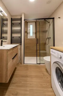Un baño de Las casitas de mache - JL