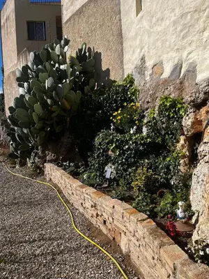 Jardín al aire libre en Cal Nina