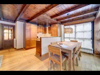 Una cocina o zona de cocina en Carreretes de Alma de Nieve