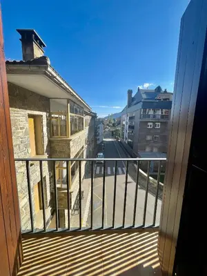 Un balcón o terraza de Sol de Biescas