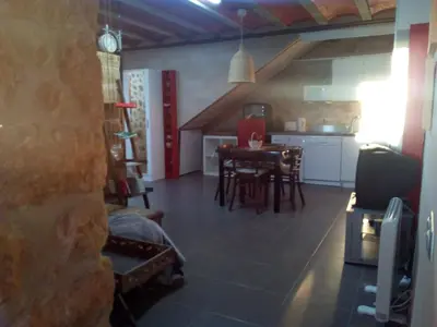 Una cocina o zona de cocina en Casa De Vacances La Vella Era
