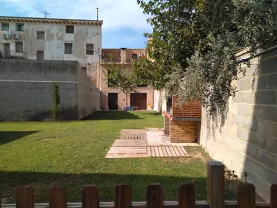 Jardín al aire libre en Casa Rural Alicia