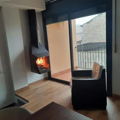 Zona de estar de Duplex LLORACH I