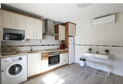 Una cocina o zona de cocina en La Flor del Azafrán