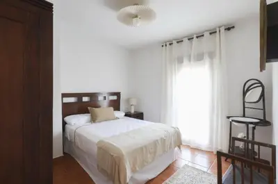 Cama o camas de una habitación en La Flor del Azafrán