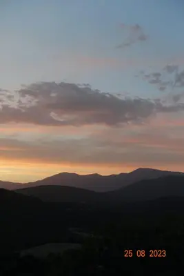 Paisaje cerca de esta posada u hostería