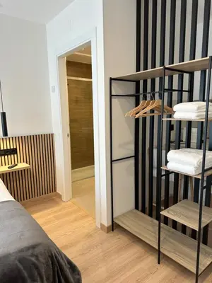 Cama o camas de una habitación en El tossalet Hotel - Apartament