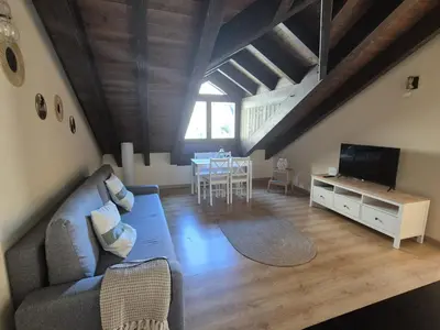 Zona de estar de El Rincón de Escarrilla