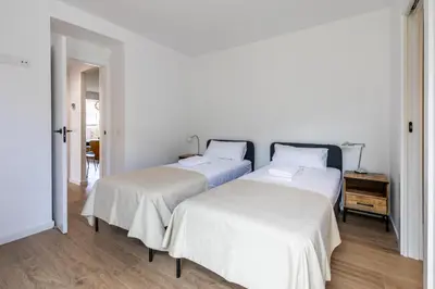 Cama o camas de una habitación en Las casitas de mache - LAGOSSA