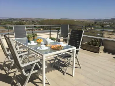 Un balcón o terraza de Tudela Mirador de Bardenas