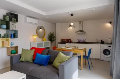 Zona de estar de Apartamento Airos en Ablitas