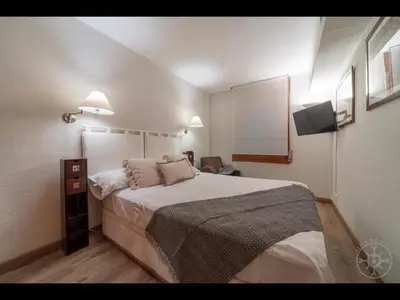 Cama o camas de una habitación en Bonaigua de Alma de Nieve