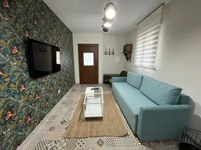 Una televisión o centro de entretenimiento en Apartamento El Alfar