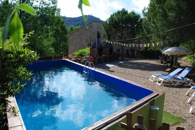 Piscina en o cerca de Masia El Canalot - Molí Del Pont