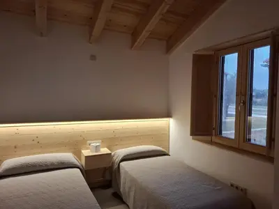 Cama o camas de una habitación en Can Mireia en Arnes - Casa cerca del Matarraña