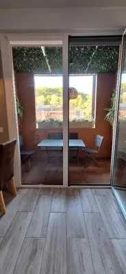 Zona de estar de Primera Rivera Suite