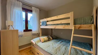 Cama o camas de una habitación en Flor de Hielo