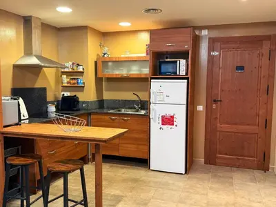Una cocina o zona de cocina en El Loft de Salàs - L'Amfitriona