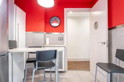 Una cocina o zona de cocina en Luxurious apartment in the center of Zaragoza