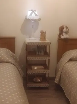 Cama o camas de una habitación en Ramon del Xalet