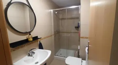 Un baño de Apartamento en formigal