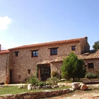 Holiday home in Montblanc with pool