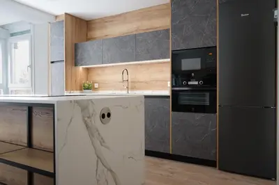 Una cocina o zona de cocina en El Mirador de Portales VT-LR-1841 Centrico