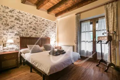 Cama o camas de una habitación en Casa Eth Gauèc by SeaMount Rentals