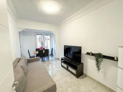 Una televisión o centro de entretenimiento en Moncasi Rooms - Turistea