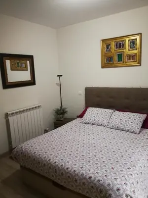Cama o camas de una habitación en Apartament Ca La Nena