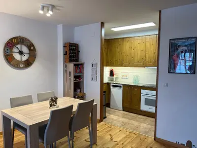 Una cocina o zona de cocina en Les 3 Valls