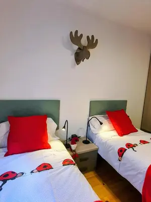 Cama o camas de una habitación en Les 3 Valls