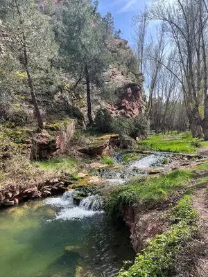 Paisaje cerca de esta villa