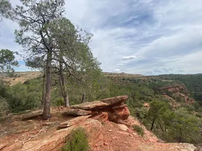 Paisaje cerca de esta villa