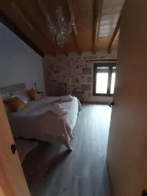 Cama o camas de una habitación en Casa Paulina