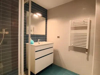 Un baño de Apartamentos La Aubaga