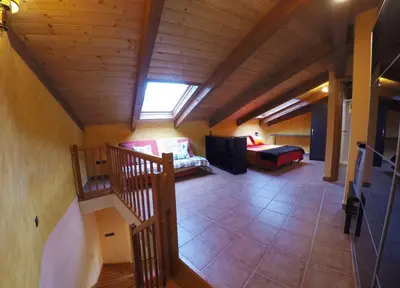 Zona de estar de Apartamentos Turisticos Graus