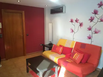 Zona de estar de Apartamentos Turisticos Graus
