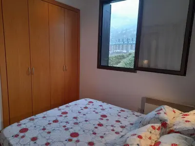 Cama o camas de una habitación en Apartment Gemütliche und komfortable Wohnung Aüt 2 Vall de Boí by Interhome