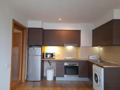 Una cocina o zona de cocina en Apartment Gemütliche und komfortable Wohnung Aüt 2 Vall de Boí by Interhome