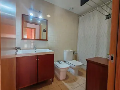 Un baño de Apartment Aüt 3 Dachgeschosswohnung in Vall de Boí by Interhome