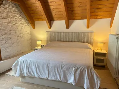 Cama o camas de una habitación en Borda del Llano