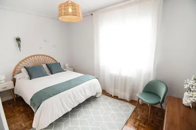 Cama o camas de una habitación en Tres Coronas