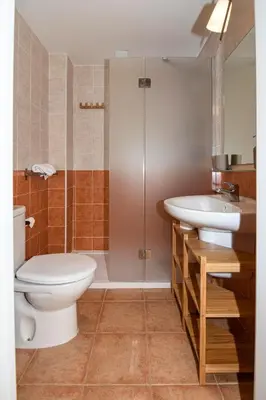 Un baño de Acogedor apartamento a las puertas de Ordesa