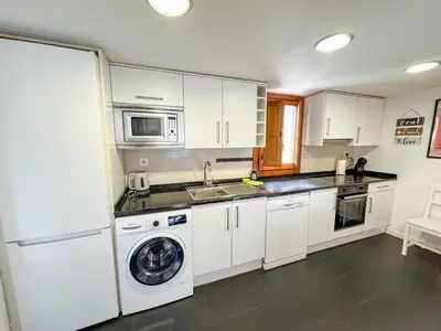 Una cocina o zona de cocina en Historias del Pilar - Turistea