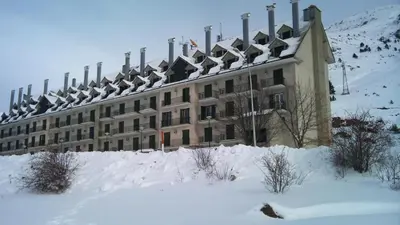 Apartamentos Leyre Candanchú en invierno