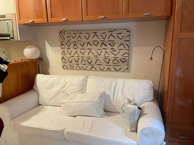 Zona de estar de Precioso Estudio en Baqueira 1,500
