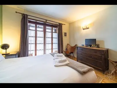 Cama o camas de una habitación en Tuc de Rosari en Nin de Beret